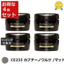 送料無料 プリジェル プリジェル カラーEX CE233 カプチーノワルツ /マット 4セット | PREGEL ネイル用品