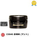 プリジェル プリジェル カラーEX CE840 赤珊瑚 (マット) | 最安値に挑戦 PREGEL ネイル用品