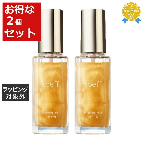 送料無料★ソフプロフェッショナル ブライティングミスト P お得な2個セット 55ml x 2 | soeff ヘアスプ..