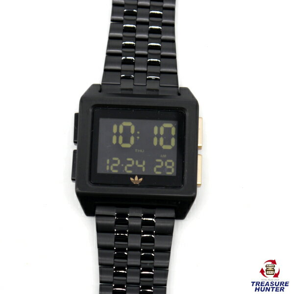 【中古】adidas 腕時計 CK3108 デジタル メンズ レディース 男女兼用 ブラック Archive M1mi アディダス 黒 5気圧防水 【122520】