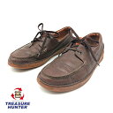 【中古】Clarks Oakland Sun / オークランドサン クラークス レザー デッキシューズ　27.5cm 【101032816001TH】