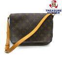 【中古】LOUIS VUITTON ルイヴィトン　モノグラム　ミュゼットタンゴ　ブラウン　M51257 SD0031　LV 【102042349005】