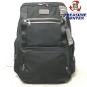 【中古】TUMI LINCOLN トゥミ 3WAY キャリーケース キャリーバッグ ブラック メンズ リュック 【101025403005】