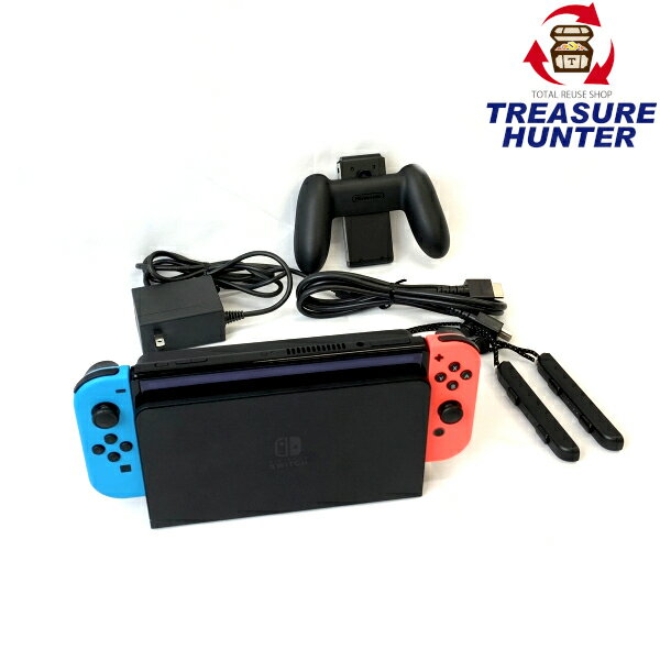 激安特価品 Nintendo Switch 本体 有機ELモデル ネオンブルー ネオン