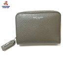 【中古】サンローラン リヴゴーシュ コンパクトウォレット 二つ折り財布 レザー グレー 603081 レディース SAINT LAURENT 【101051372003】(4)