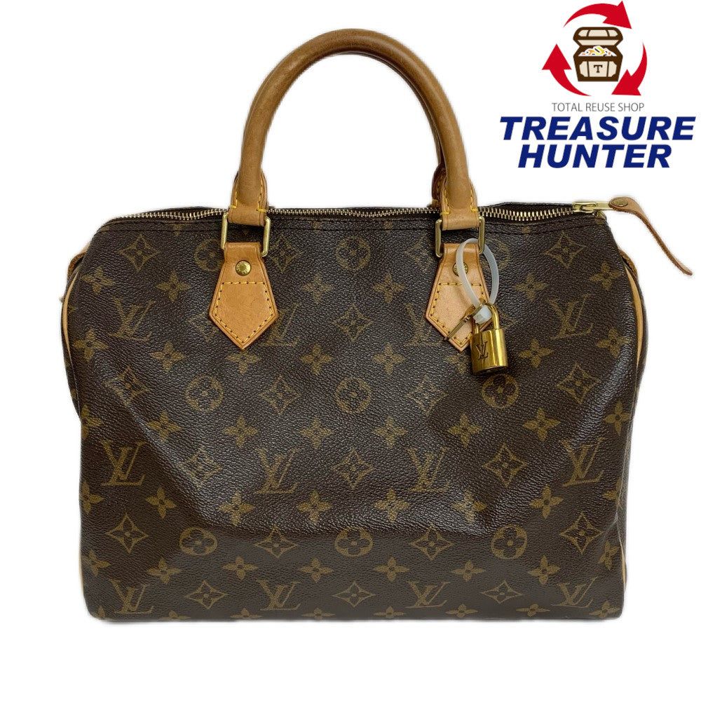 スピーディ ルイヴィトン モノグラム スピーディー30 M41526 ハンドバッグ ミニボストン パドロック LOUIS VUITTON 【102042374009】