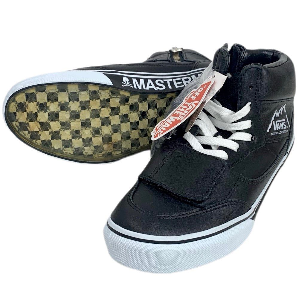 VANS×MASTER MIND JAPAN V42 Mt.Edition サイズ27cm レザー ブラック 17年発売 ヴァンズ×マスターマインド 【101056151002】