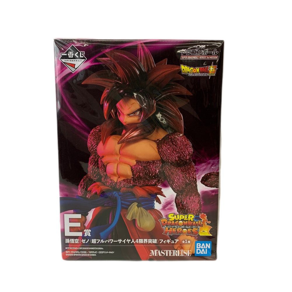 BANDAI 一番くじ ドラゴンボール SUPER DRAGONBALL HEROES 3rd MISSION E賞 孫悟空:ゼノ(超フルパワーサイヤ人4限界突破)フィギュア バンダイ 【109057734001】