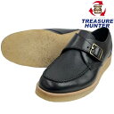 Clarks レザーシューズ Burcott Monk サイズ8.5(26.5cm) ブラック クラークス 【101057123007】