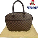 LOUIS VUITTON ダミエ サリア・オリゾンタル N51282 ハンドバッグ ルイヴィトン 【102057634007】