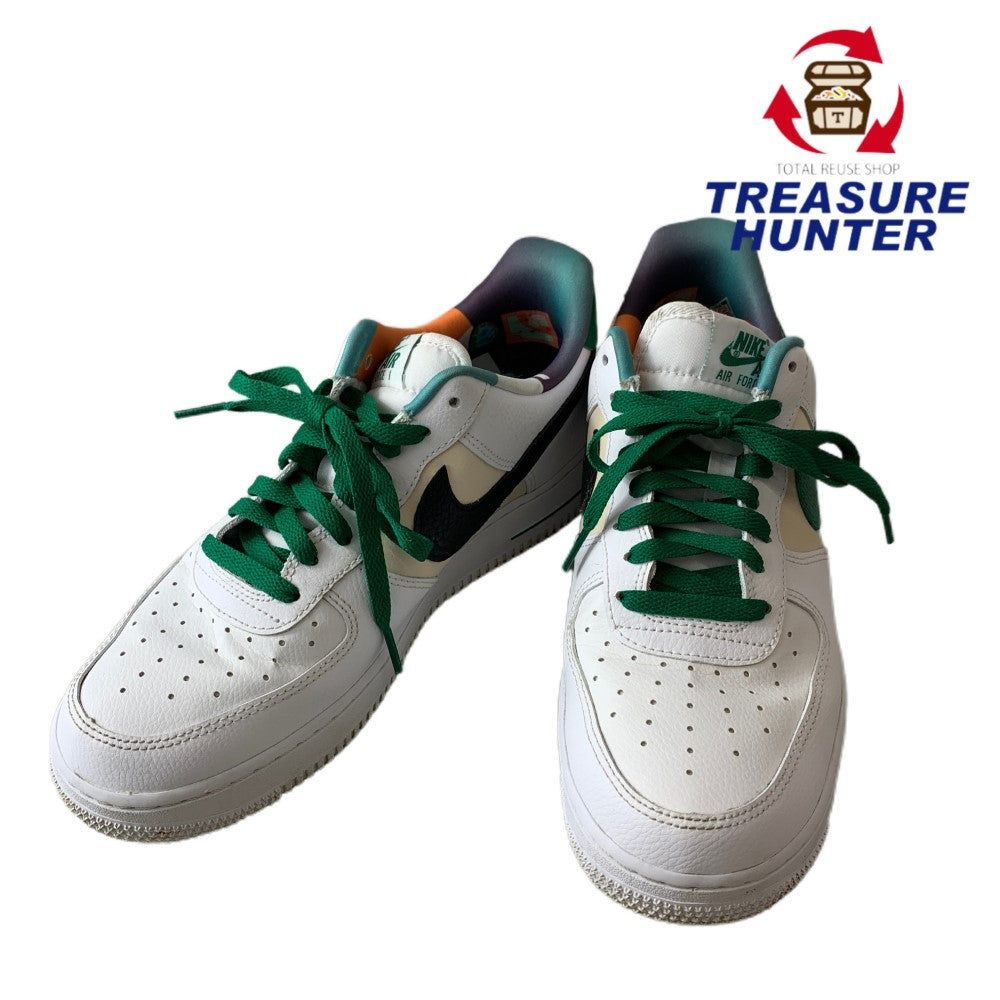 NIKE ナイキ AIR FORCE 1 '07 エンベデッド ホワイト/マラカイト DM0109-100 サイズ26.0cm メンズ スニーカー シューズ 【101059468005】