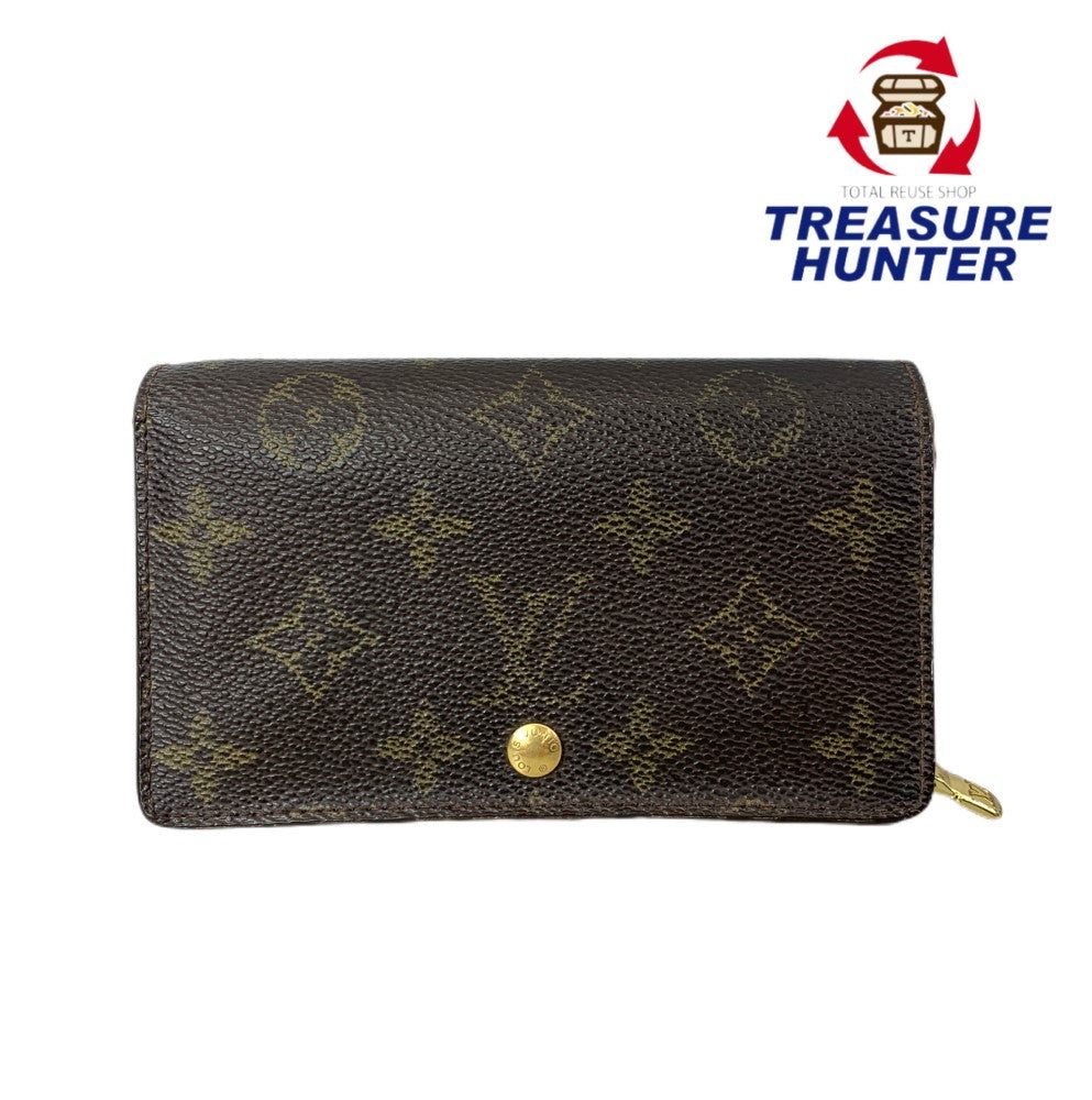 LOUIS VUITTON モノグラム ポルトモネ ビエトレゾール M61730 財布 ルイヴィトン レディース ウォレット 【102059882003】