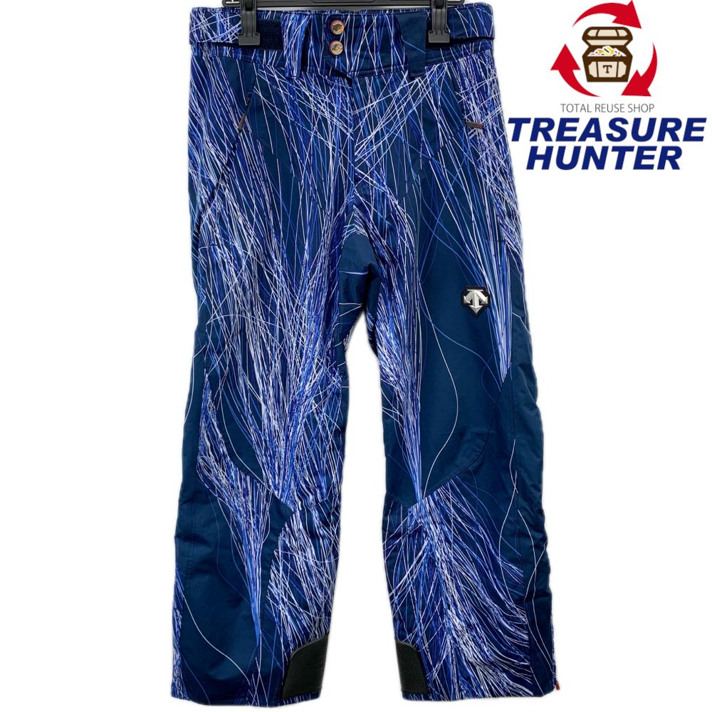 DESCENTE スノーパンツ サイズM ブルー 2013-2014年モデル デサント 【107108848002】