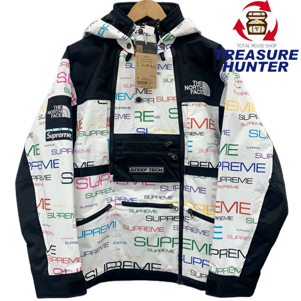 THE NORTH FACE×Supreme Steep Tech Jacket 総柄マウンテンパーカー サイズM マルチカラー ノースフェイス×シュプリーム 【100044741008】