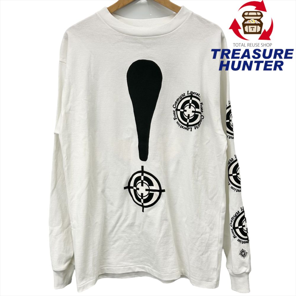 READYMADE 長袖 Tシャツ TARGET LS TEE RE-CO-WH-00-00-203 サイズM ホワイト 22AW レディメイド 