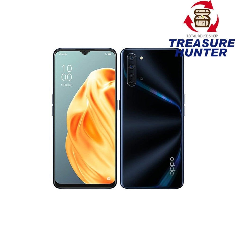 OPPO(オッポ) Reno3 A 128GB A002OP/OPSAB2 2020年 ブラック SIMフリー Y!mobile版 未開封 【103073122008】
