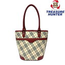 BURBERRY(バーバリー) ショルダーバッグ ハンドバッグ ノバチェック レッド/ベージュ レディース バッグ 【101063979008】