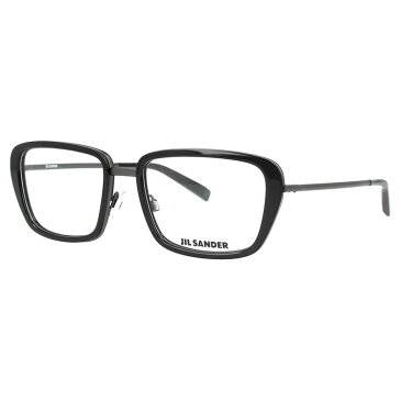 JIL SANDER メガネフレーム おしゃれ老眼鏡 PC眼鏡 スマホめがね 伊達メガネ リーディンググラス 眼精疲労 ジル・サンダー 伊達 眼鏡 J2002-A 54 メンズ レディース ファッションメガネ