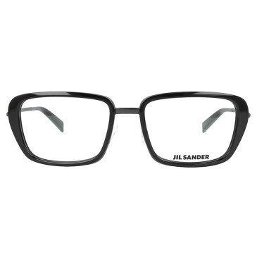 JIL SANDER メガネフレーム おしゃれ老眼鏡 PC眼鏡 スマホめがね 伊達メガネ リーディンググラス 眼精疲労 ジル・サンダー 伊達 眼鏡 J2002-A 54 メンズ レディース ファッションメガネ