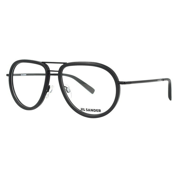JIL SANDER メガネフレーム おしゃれ老眼鏡 PC眼鏡 スマホめがね 伊達メガネ リーディンググラス 眼精疲労 ジル・サンダー 伊達 眼鏡 J2008-A 57 メンズ レディース ファッションメガネ