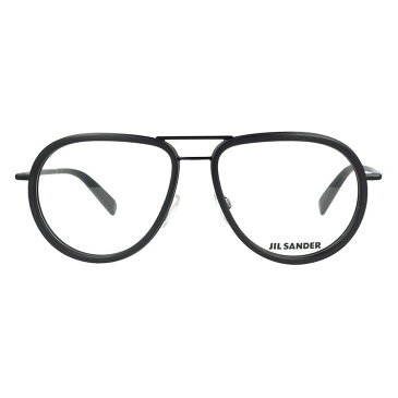 JIL SANDER メガネフレーム おしゃれ老眼鏡 PC眼鏡 スマホめがね 伊達メガネ リーディンググラス 眼精疲労 ジル・サンダー 伊達 眼鏡 J2008-A 57 メンズ レディース ファッションメガネ