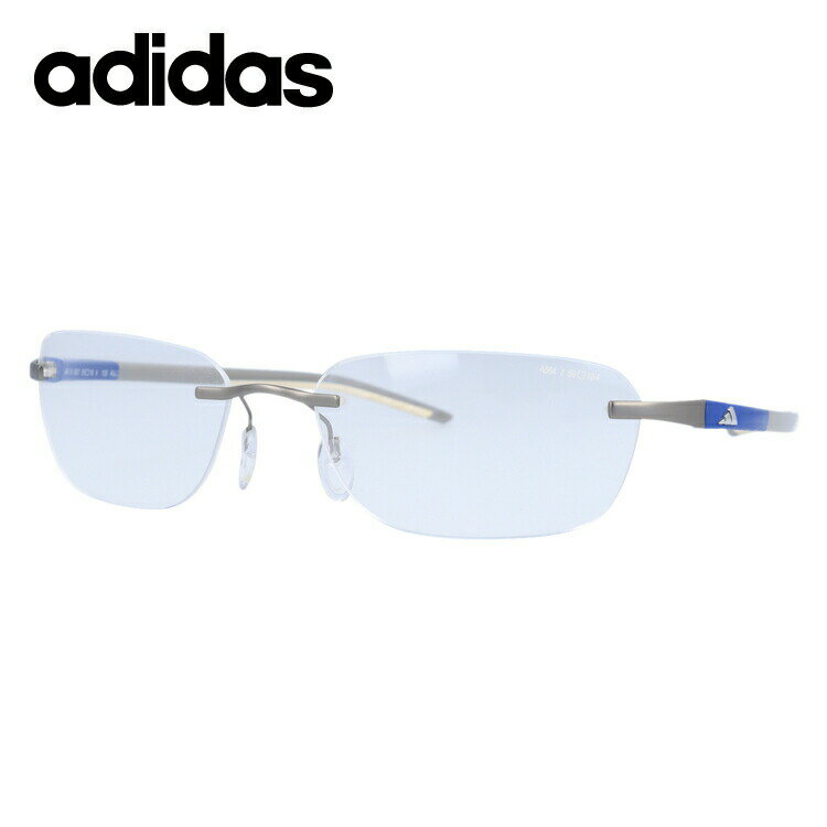 【訳あり】アディダス メガネフレーム 【スクエア型】 伊達メガネ adidas a664/61 6057 59サイズ ユニセックス メンズ レディース ハイカーブ プレゼント