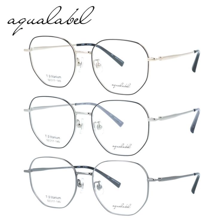 ブランドAQUALABEL（アクアレーベル）品目メガネフレーム型番ALF 7003 52サイズ 全3カラーフィッティングアジアンフィット（フルフィット）※調整可能ノーズパッド（クリングス）シェイプヘキサゴンカラー●1リム：ブラック/ゴールド（艶なし/艶あり）テンプル：ゴールド（艶あり）サキセル：ブラック（艶あり）●2リム：ブラック/シルバー（艶なし/艶あり）テンプル：シルバー（艶あり）サキセル：ブラック（艶あり）●3リム：ガンメタル（艶あり）テンプル：ガンメタル（艶あり）サキセル：ブラック（艶あり）素材フレーム：チタン/合金サイズ［A］レンズ幅：52mm［B］レンズ縦：46mm［C］ブリッジ幅：17mm［D］フレーム幅：137mm［E］テンプル長：145mm仕様・機能重量：約16g（ダミーレンズを含む）付属品当店オリジナルケースレンズクロス備考-
