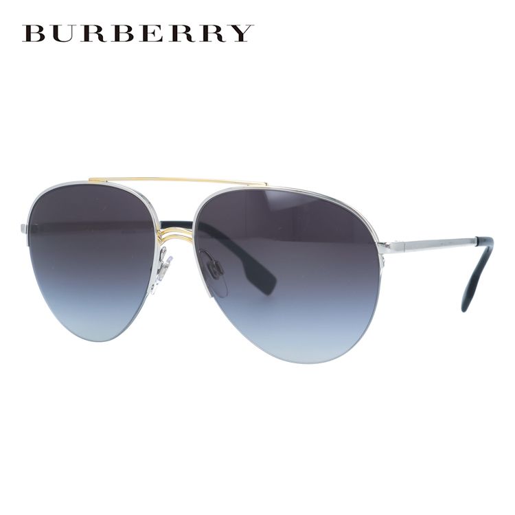 バーバリー サングラス メンズ 【国内正規品】バーバリー サングラス BURBERRY BE3113 13038G 59サイズ ティアドロップ ユニセックス メンズ レディース