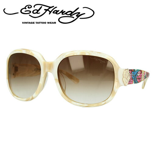 【SALE 30%OFF】【訳あり】エドハーディー サングラス EdHardy バード BIRD ホワイト/ブラウングラデーション メンズ レディース UVカット メガネ ブランド ギフト プレゼント 【SALE 30%OFF】【訳あり】エドハーディー サングラス EdHardy バード BIRD ホワイト/ブラウングラデーション メンズ レディース UVカット メガネ ブランド ギフト プレゼント