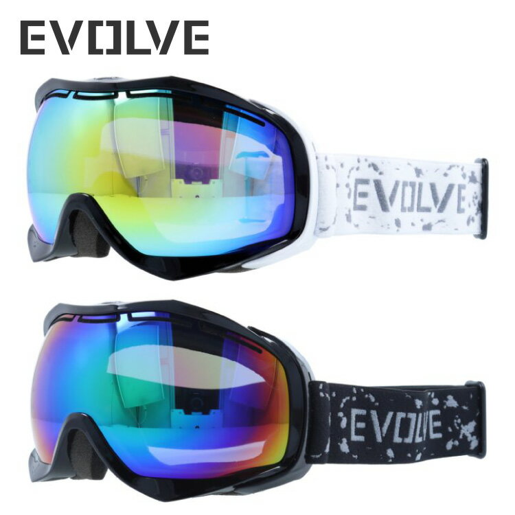 【ブラックフライデー対象】イヴァルヴ ゴーグル ミラーレンズ アジアンフィット EVOLVE EVG 1124 メンズ レディース スキー スノーボード ウィン...