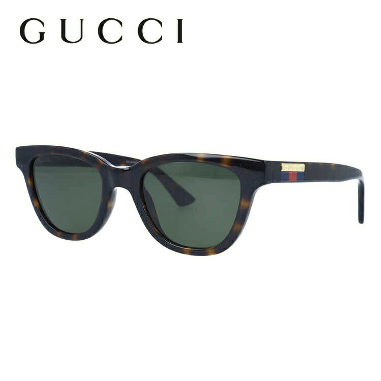 グッチ サングラス（レディース） グッチ サングラス アジアンフィット GUCCI GG1116S 002 51サイズ ウェリントン メンズ レディース ウェブライン シェリーライン イタリア製