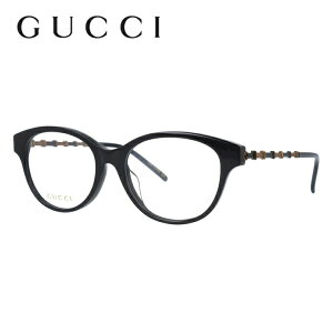 グッチ メガネフレーム 【ウェリントン型】 伊達メガネ アジアンフィット GUCCI GG0658OA 001 53サイズ ユニセックス メンズ レディース メタル バンブー ハイブランド