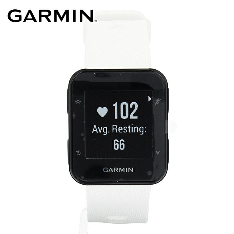 【訳あり/メーカー保証書無し】ガーミン 腕時計 GARMIN ForeAthlete フォアアスリート GA168938-35J White ユニセックス メンズ レディース トレーニング用 アスリート向け 光学式心拍計搭載