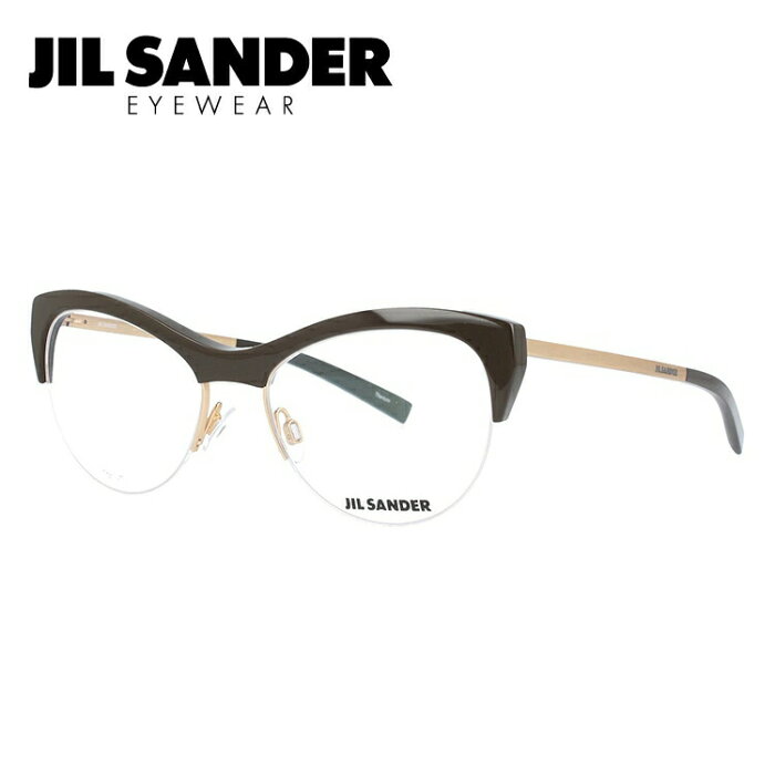 【期間限定ポイント10倍】JIL SANDER メガネフレーム おしゃれ老眼鏡 PC眼鏡 スマホめがね 伊達メガネ リーディンググラス 眼精疲労 ジル・サンダー 伊達 眼鏡 J2010-B 54 レディース ファッションメガネ