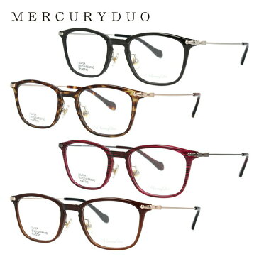 マーキュリーデュオ メガネフレーム おしゃれ老眼鏡 PC眼鏡 スマホめがね 伊達メガネ リーディンググラス 眼精疲労 MERCURYDUO MDF 2009 全4カラー 50サイズ スクエア メンズ レディース