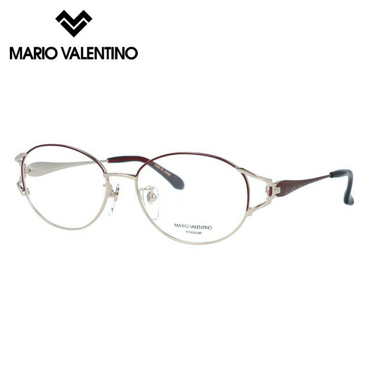 【SALE 50%OFF】【国内正規品】マリオ・ヴァレンティーノ メガネフレーム 伊達メガネ MARIO VALENTINO MV-756 C1 54サイズ オーバル マリオ・バレンチノ ユニセックス メンズ レディース