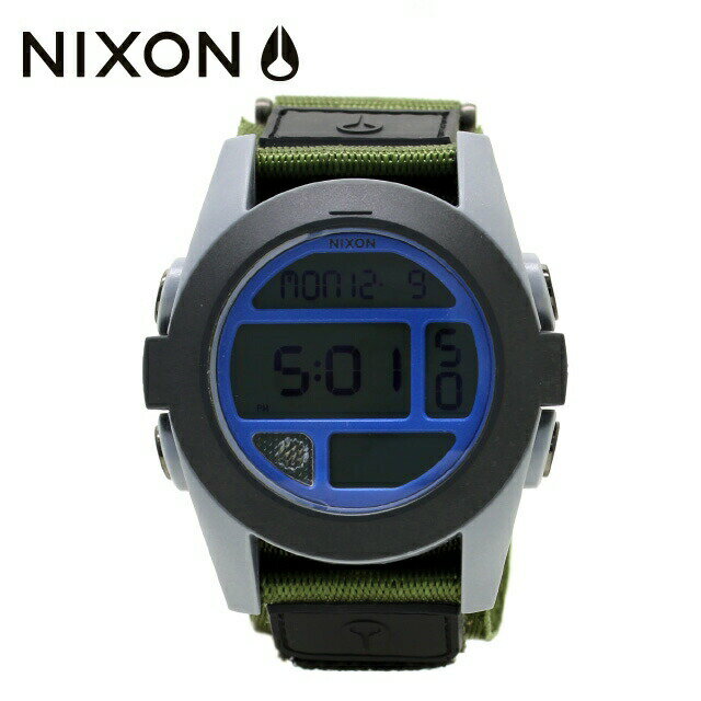 ニクソン 【SALE 30％OFF】【国内正規品】ニクソン 腕時計 NIXON ウォッチ NA4891376-00 NIXON BAJA: SURPLUS/GRAY/BLUE メンズ レディース ギフト プレゼント