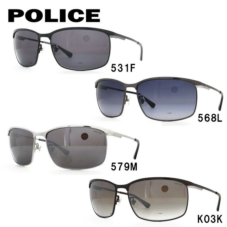 ポリス サングラス ブラックバード アジアンフィット POLICE BLACKBIRD SPL750J 全4カラー 62サイズ 国内正規品 スクエア ユニセックス メンズ レディース ギフト