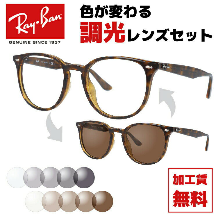 楽天TREASURE LAND-トレジャーランド-レイバン サングラス 調光レンズセット Ray-Ban B-15 ブラウンレンズ RB4259F 710/73 53 アジアンフィット メンズ レディース べっ甲 RAYBAN ドライブ 運転 アウトドア レジャー ブランドサングラス UVカット 紫外線 海 山 川 春 夏 秋 冬 【海外正規品】