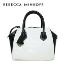 xbJ~Rt V_[obO/nhobO REBECCAMINKOFF HS15FOLS16 004 ubN/zCg BLACK/WHITE MINI PERRY SATCHEL 2WAYobO Rebecca Minkoff fB[X v v[g