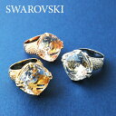 ピンクゴールド 指輪 スワロフスキー 指輪 リング SWAROVSKI 1065530：クリア×ゴールド/58 1065532：クリア×ピンクゴールド/52 1065533：クリア×ピンクゴールド/55 1065536：クリア×シルバー/52 1065537：クリア×シルバー/55 1065538：クリア×シルバー/58