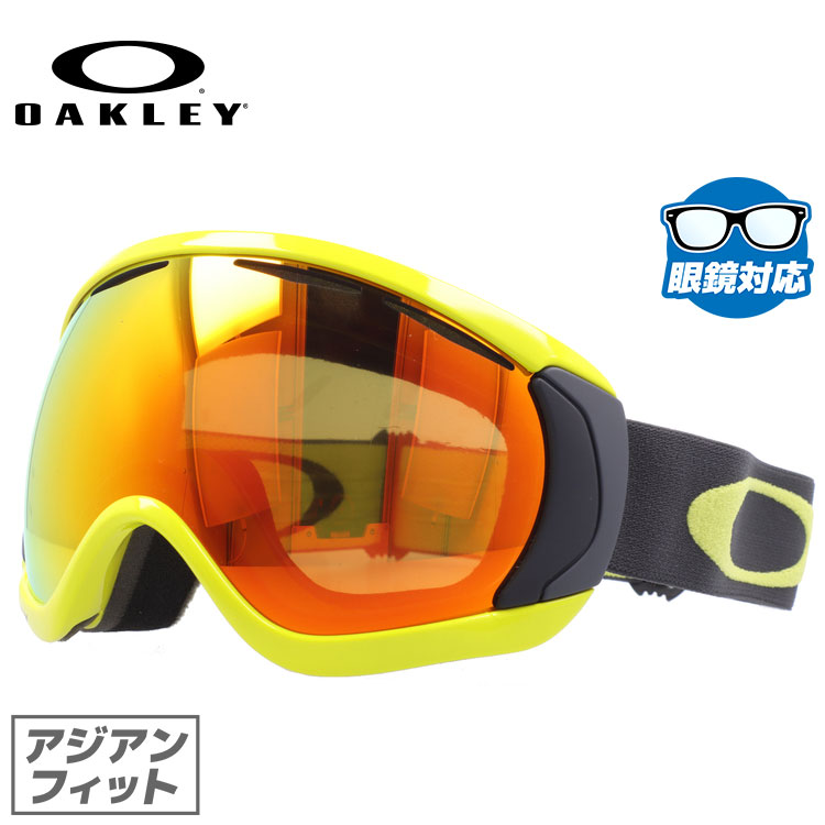 【眼鏡対応】オークリー ゴーグル キャノピー OAKLEY CANOPY OO7081-08 アジアンフィット ミラーレンズ メンズ レディース 男女兼用 スキーゴーグル スノーボード プレゼント