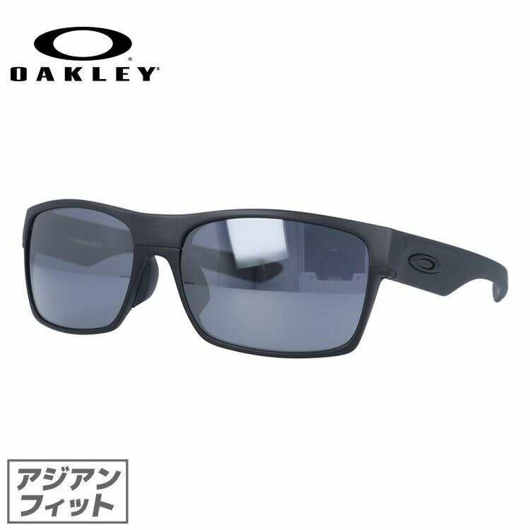 オークリー OAKLEY サングラス  TWOFACE トゥーフェイス OO9256-04 Steel / Black Iridium アジアンフィット ユニセックス アウトドア ドライブ UVカット 紫外線  プレゼント