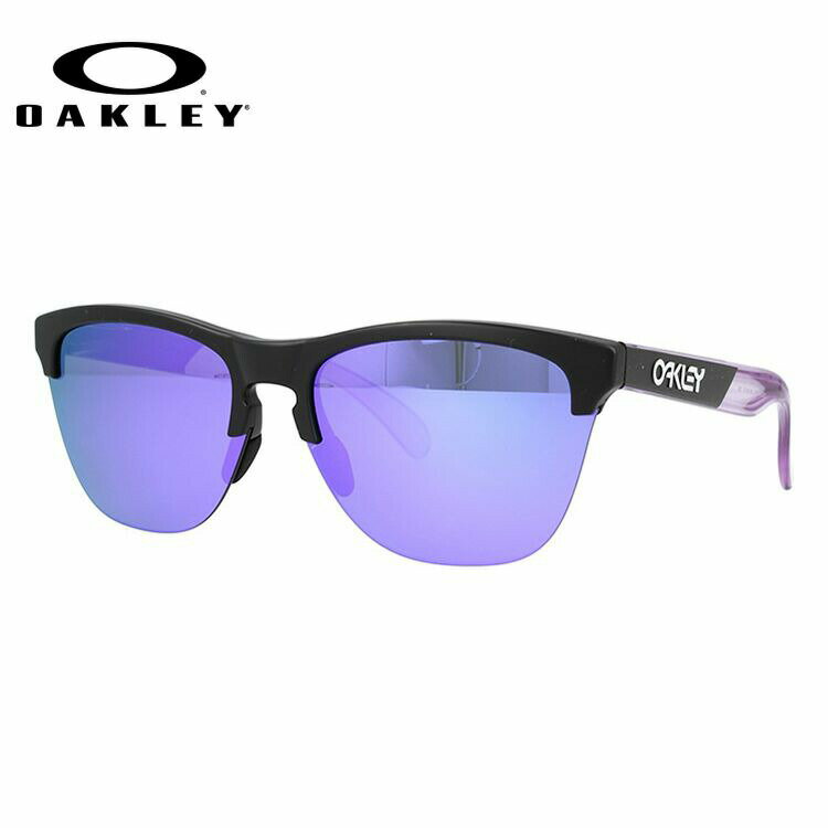 オークリー OAKLEY サングラス 【ウェリントン型】 フロッグスキン ライト ミラーレンズ レギュラーフィット FROGSKINS LITE OO9374-1863 63サイズ Lite Crystalline Collection ユニセックス メンズ レディース アウトドア ドライブ【海外正規品】