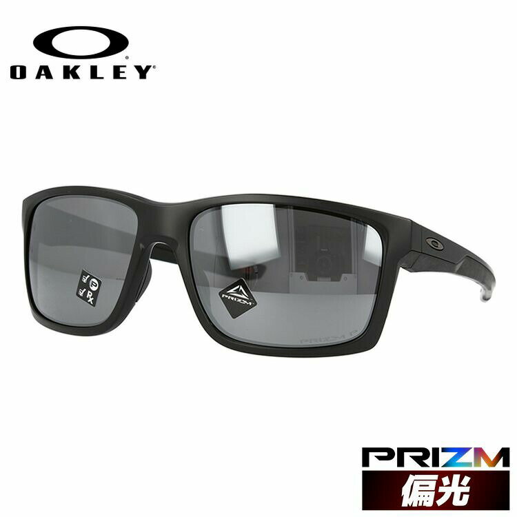 オークリー OAKLEY サングラス メインリンク XL 偏光OAKLEY サングラス プリズム ミラーレンズ レギュラーフィット MAINLINK XL OO9264-4561 61サイズ スクエア ユニセックス メンズ レディース【海外正規品】【PRIZM BLACK POLARIZED】