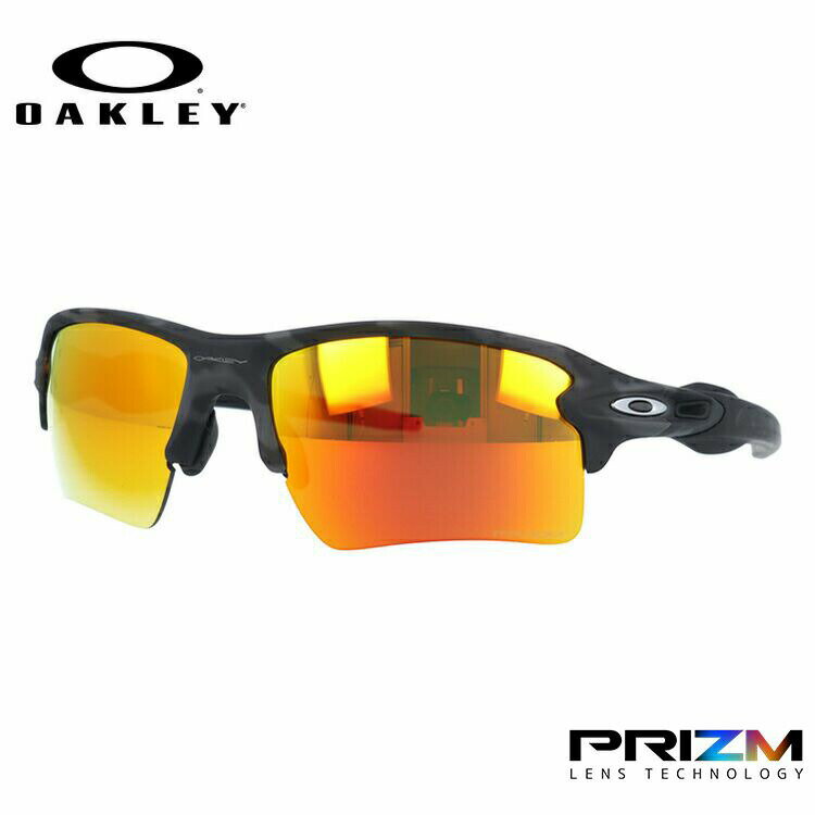 オークリー サングラス 【スポーツ タイプ】 フラック 2.0 XL プリズム ミラーレンズ レギュラーフィット OAKLEY FLAK 2.0 XL OO9188-8659 59サイズ ユニセックス メンズ レディース UVカット 紫外線 【海外正規品】 プレゼント