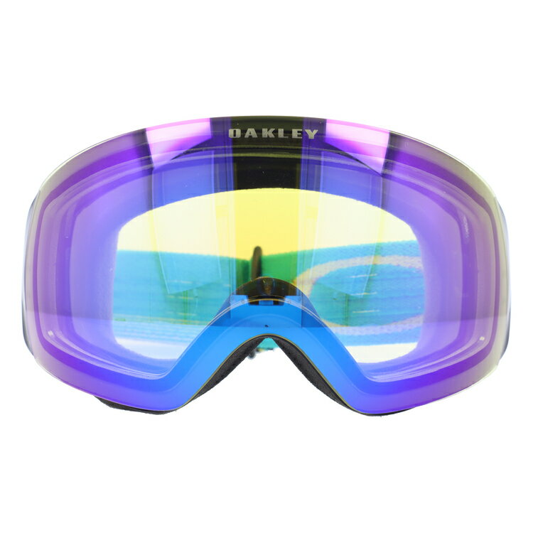 【訳あり】【眼鏡対応】オークリー ゴーグル フライトデッキ XM（M） OAKLEY FLIGHT DECK XM（M） OO7064-15 アジアンフィット ミラーレンズ メンズ レディース 男女兼用 スキー スノボ リムレス 【HI Yellow Iridium】 プレゼント