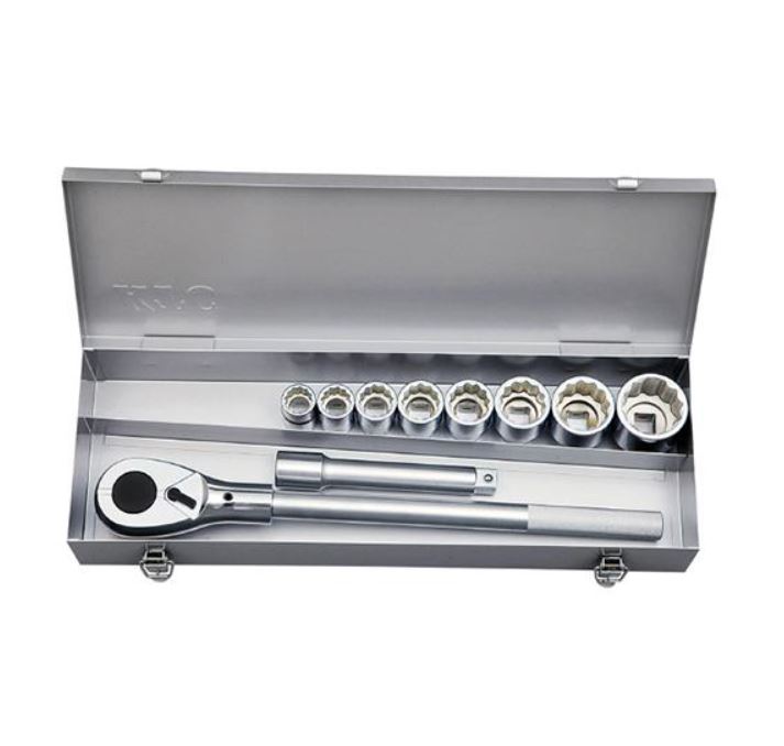 KTC 19.0SQ ソケットレンチセット[10点] TB610B