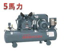 日立産機 省エネ 圧力開閉式ベビコン 3.7P-9.5VP6 60Hz 5馬力 コンプレッサー 【代引不可】【直送品】