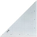 シンワ 方眼三角定規 30 2枚組 77062